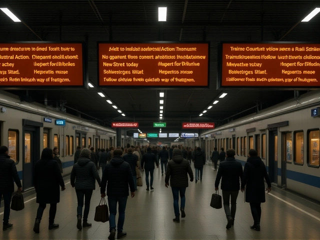 CrossCountry rail strikes set for four December Saturdays amid nationwide travel chaos