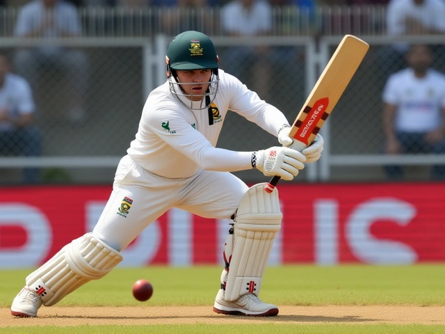 Muthusamy’s maiden century and Jansen’s 93 propel South Africa to 489 against India in Guwahati